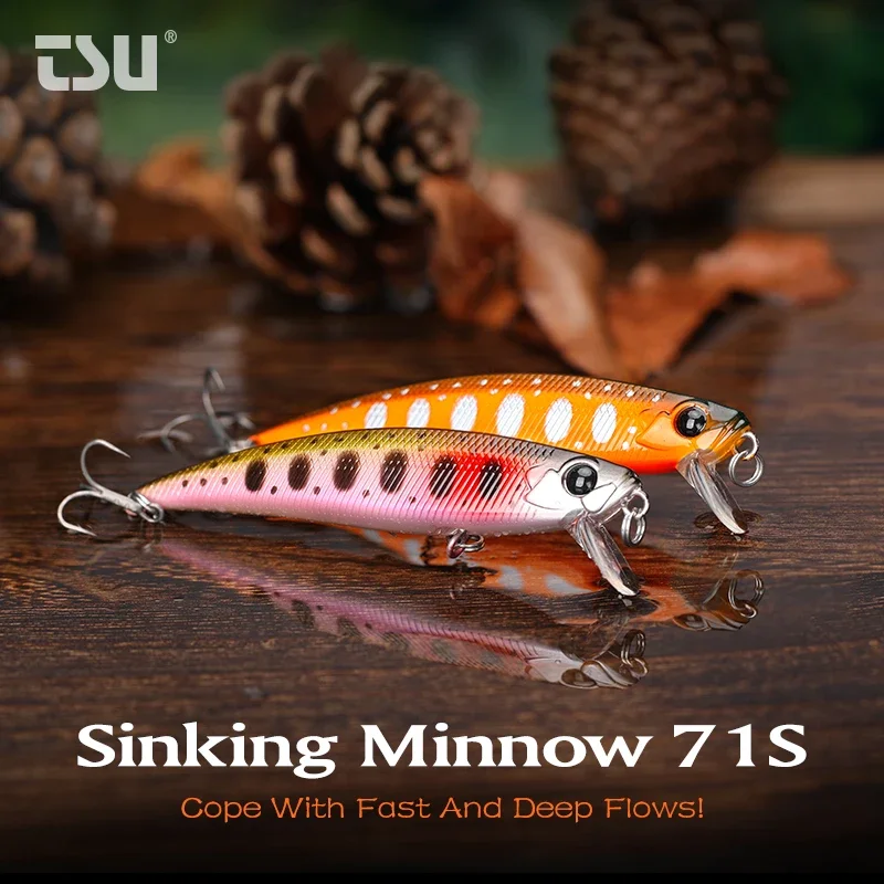 Рыболовная приманка TSURINOYA INTRUDER 71S 2 8 дюйма 10 г