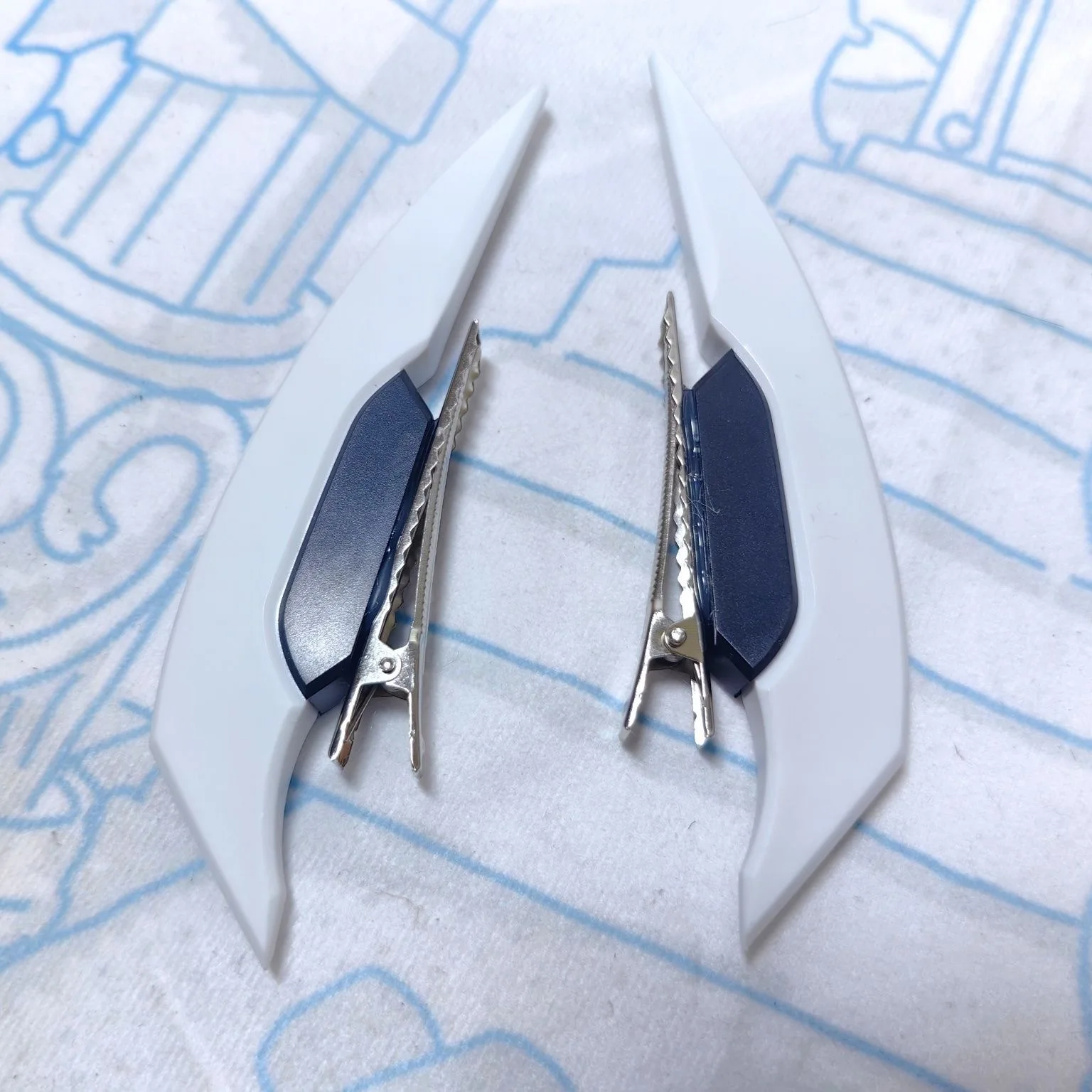 Заколка для волос в стиле киберпанк