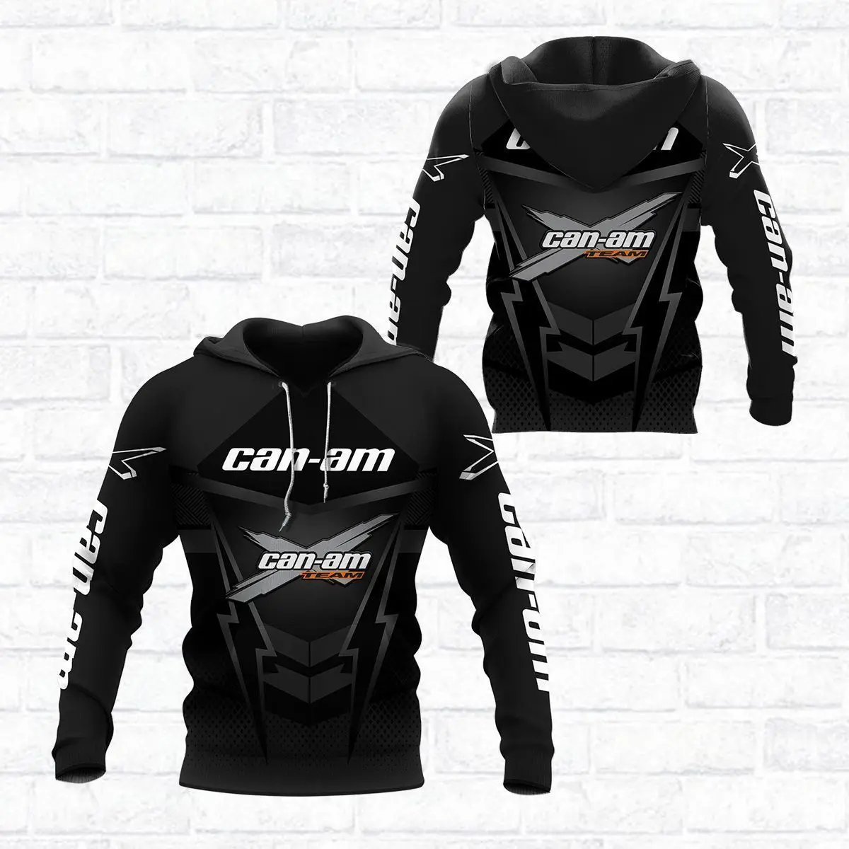 

New BRP Can-am Men's Sweatshirt 3D Digital Printing Hoodie High Quality Harajuku Casual Pullover Oversized Fashion Streetwear