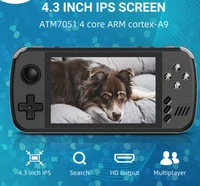 xiaomi x39pro 4 3 inch ips screen handheld console video games x39 retro game ps1 support wired controllers kids gifts