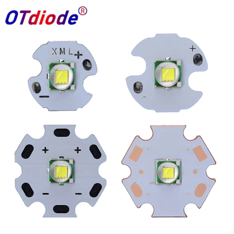 

Светодиодные бусины OTdiode XLM T6 LED 10 Вт холодный белый 5 мм для DIY