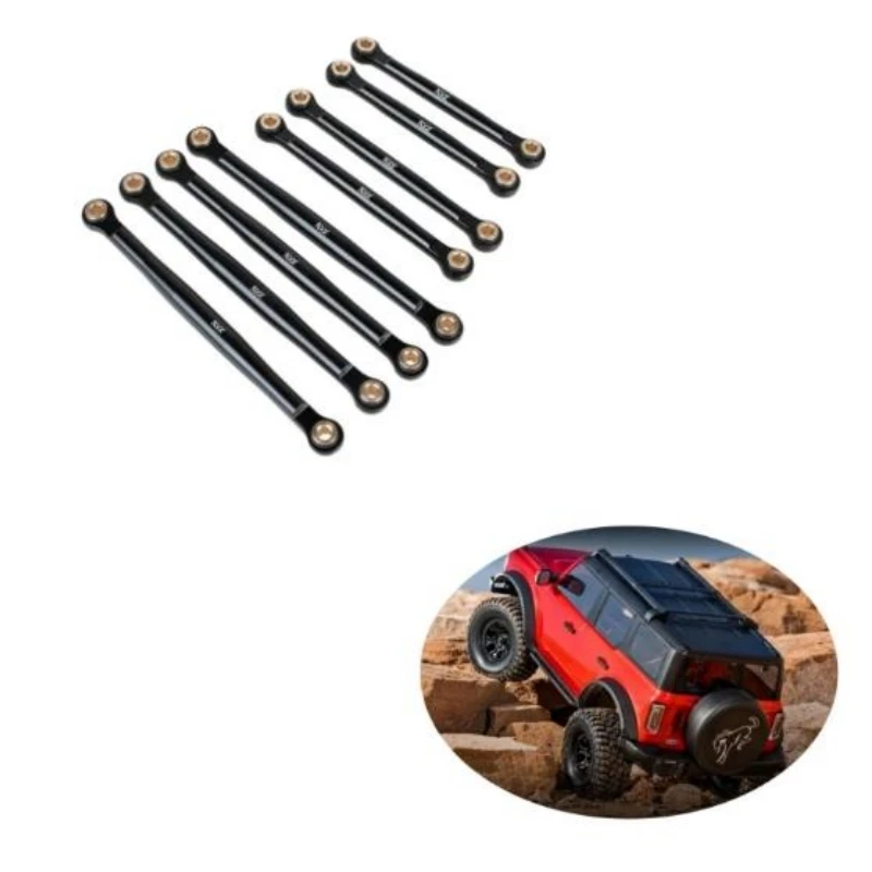 Алюминиевые тяги для шасси Traxxas trx4m. 1/18 trx4m Бронко обновленные детали.