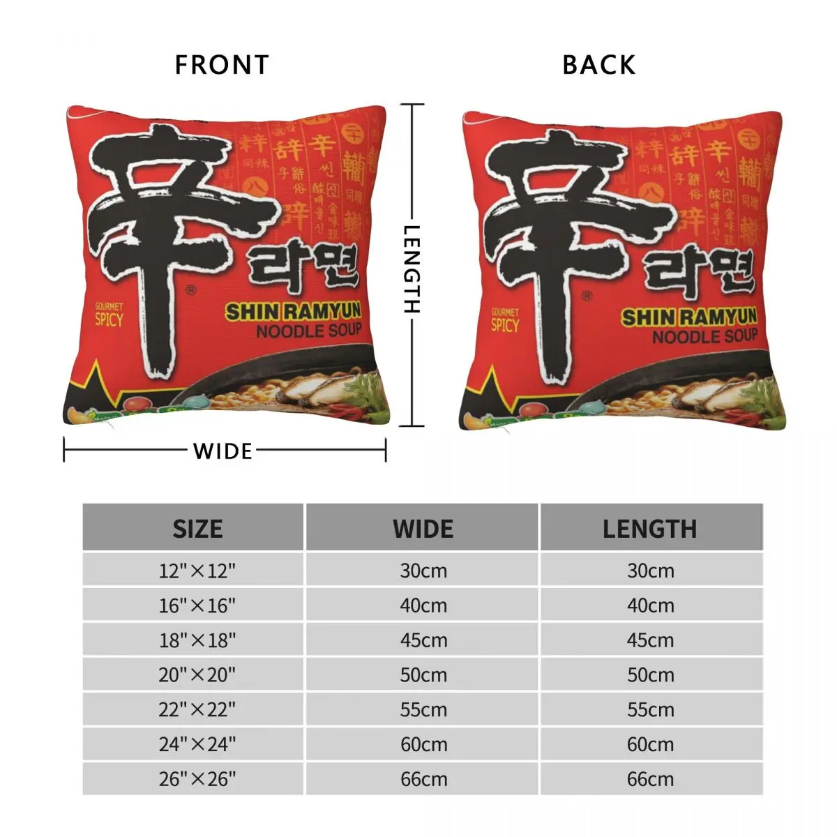 Подушка Nongshim Shin Ramyun (Пряная)