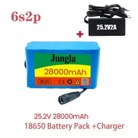 quality 6s2p 18650 lithium ion battery pack 25 2v 28000mah electric bicycle battery with bmscharger