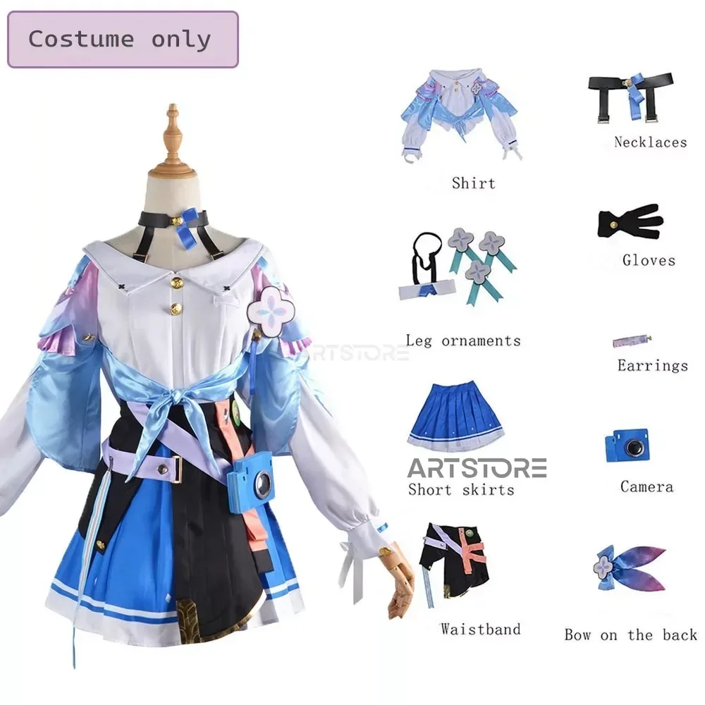 7 марта Косплей Honkai: Star Rail Костюм Хэллоуин Игра Cos Карнавал Вечеринка Наряд