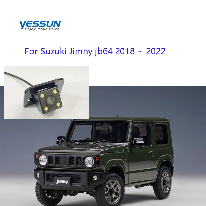Plug into rearview camera For Suzuki Jimny JB64 JB64W JB74W JB74 XC 2018~2022 For Suzuki Jimny Sierra 2018+ car backup camera