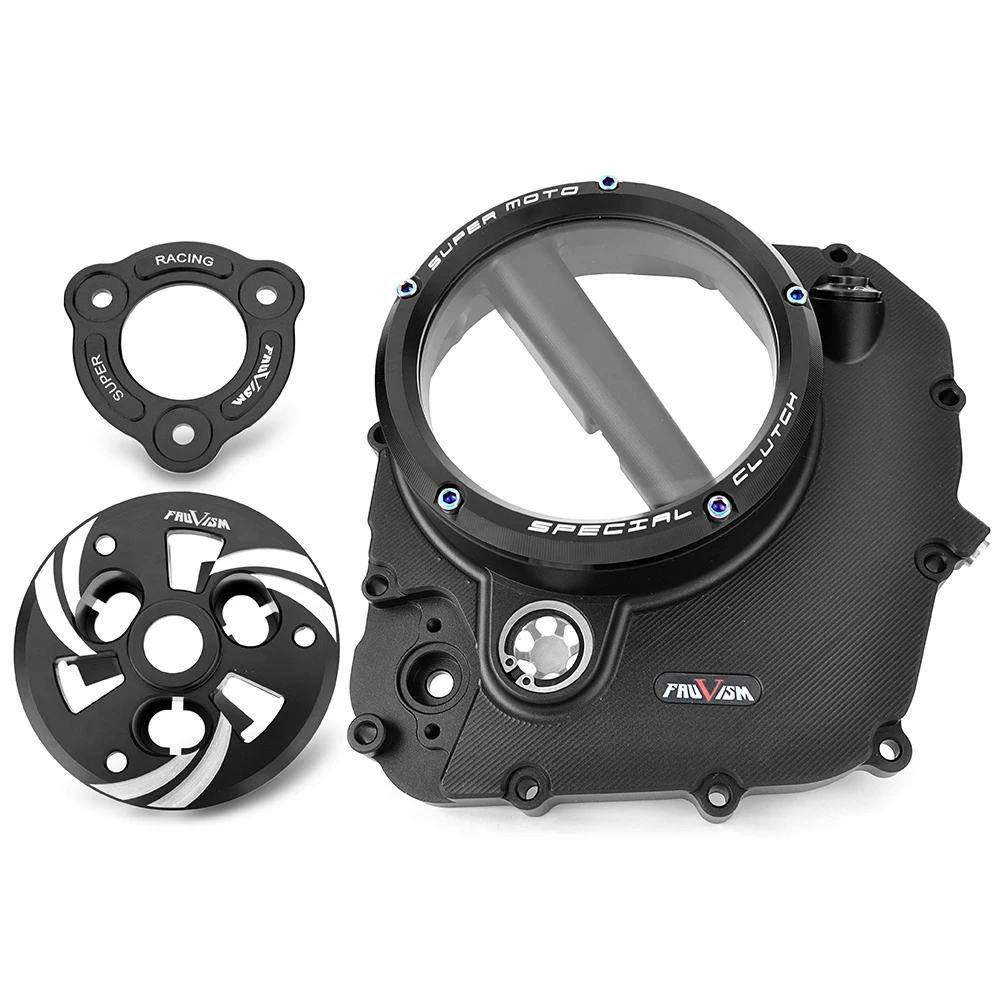 Прозрачная крышка сцепления и пружинный фиксатор мотоцикла R для Husqvarna Vitpilen Svartpilen