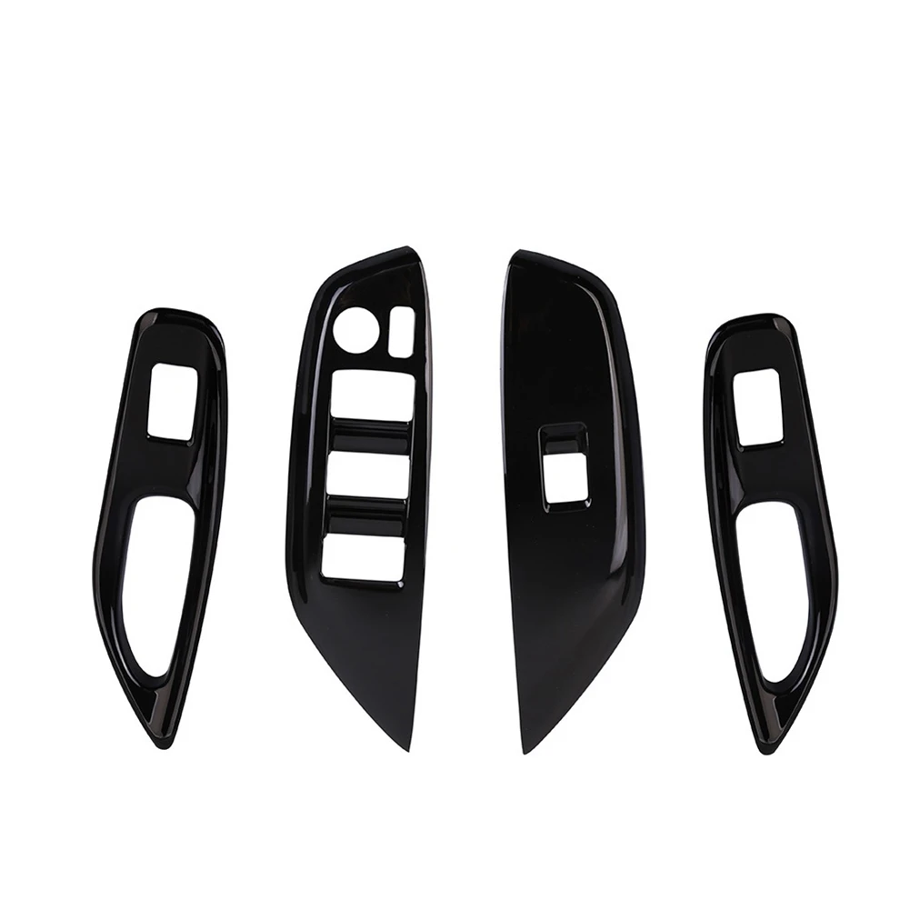 

Для Yaris 2020 2021 RHD оконная кнопка переключателя панель Крышка отделка декоративный протектор, ABS