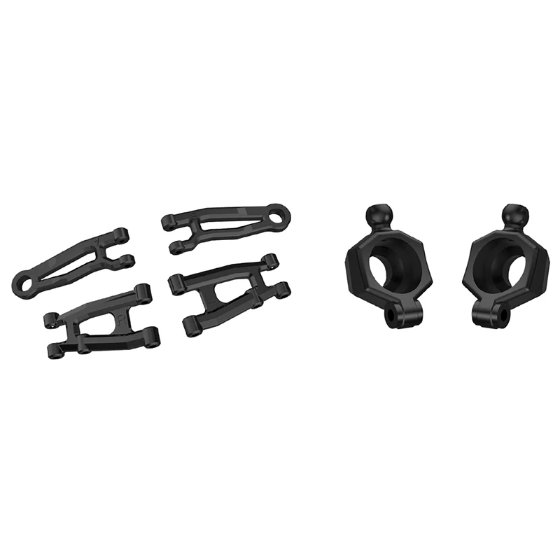 

2Pcs Rear Wheel Seat Hub Carrier With 4Pcs Rear Upper & Lower Arm
