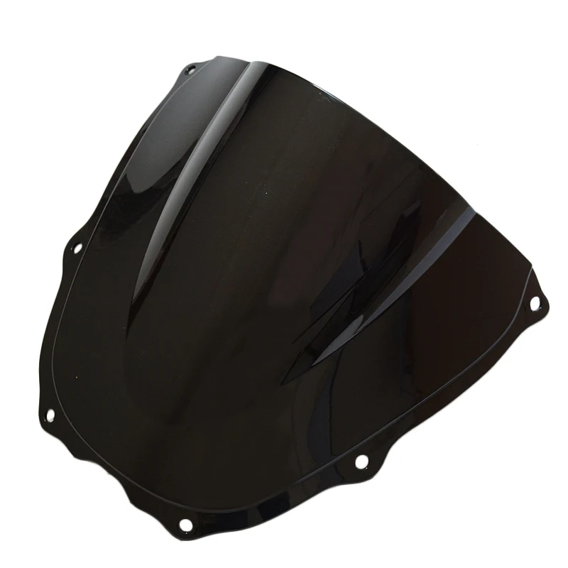 

ABS Plastic Black Double Bubble Transparent Windscreen Windshield Front Visor For Honda RVT1000R VTR1000 SP1 SP2 2000 - 2006