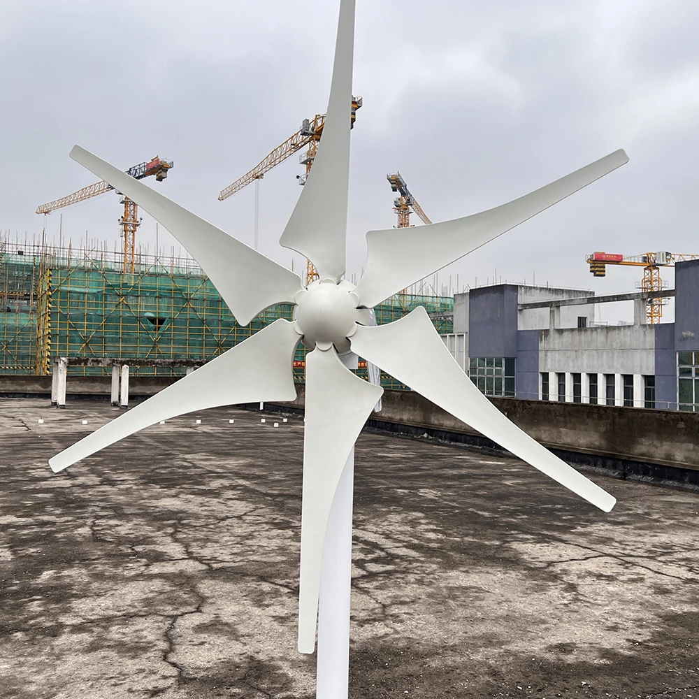 Высокоэффективная ветряная турбина 5000 Вт 12 В 24 48 выходное напряжение 220 230 240 в