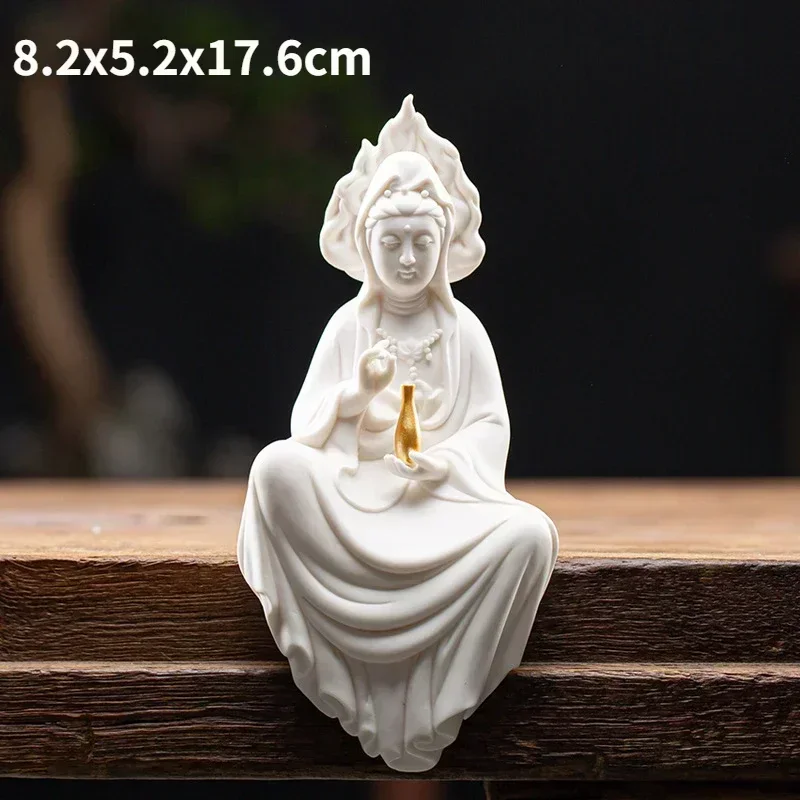 Китайская курильница с кругом лампы и обратным потоком Tathāgata Guanyin Настольный