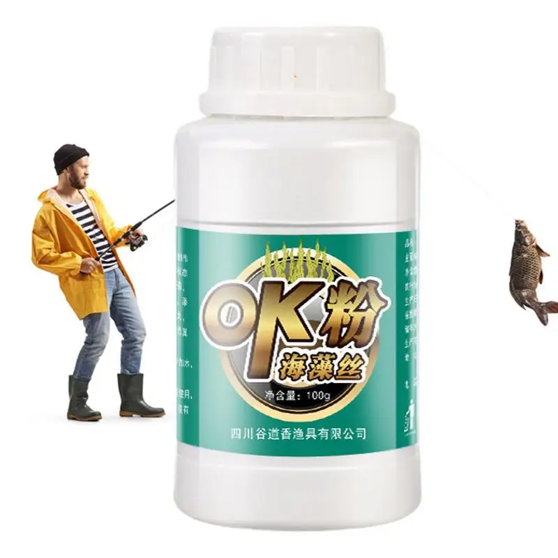 

Bass Attractant Seaweed Tilapia Lures Fishing Baits Mate For Water Carps Shrimp Crucian Tilapia Fishing Accessories