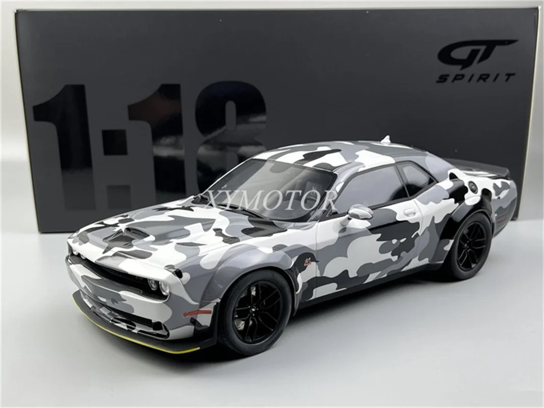 

GT Spirit 1/18 For DODGE CHALLENGER R/T GT831 camouflage Diecast Model Car Toys Gifts Hobby Display Collection Ornaments