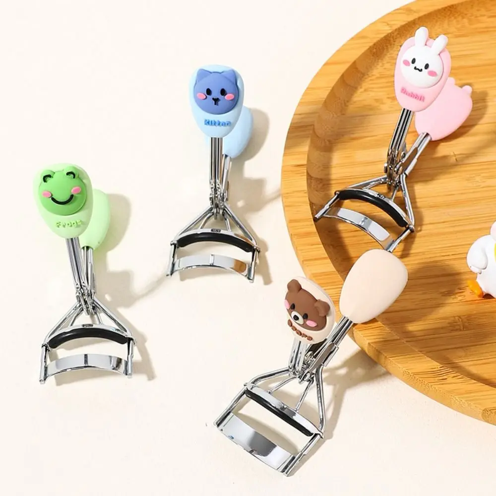 

1Pc Cartoon Doll Eyelash Curler Stainless Steel Eyelash Cosmetic Makeup Eyelash Curler Curling Women Accessories Eyelashes Tool