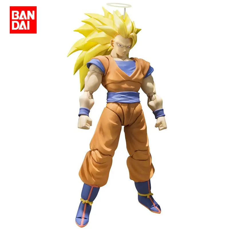 

Bandai SHF DRAGON BALL Son Gokuu SAIYANS Official Genuine Figure Action Figure Anime Collection Gifts Toys Ornaments Statues