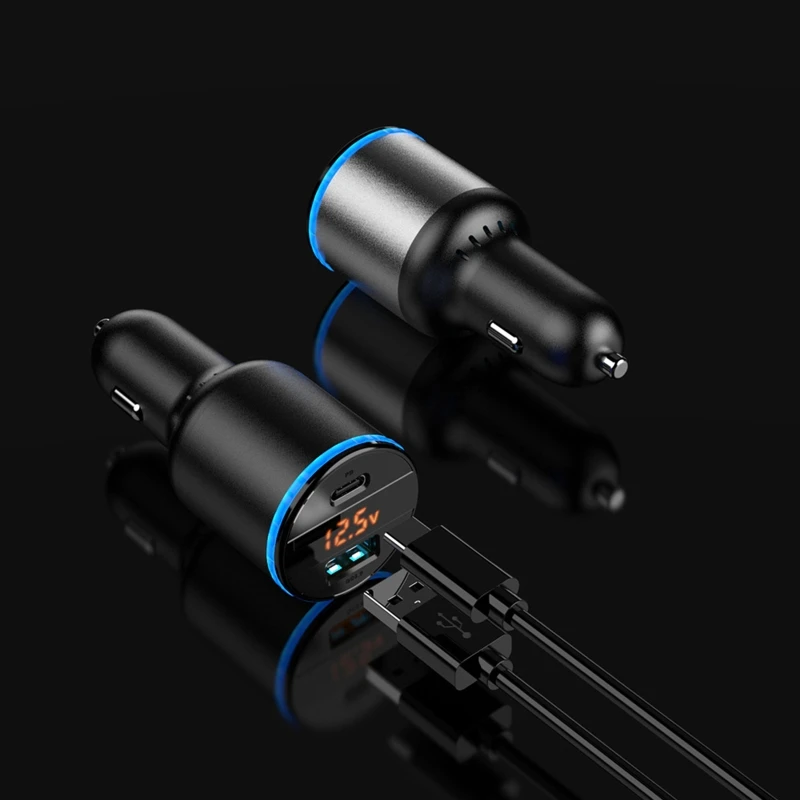 

Автомобильное зарядное устройство USB Type-C, 65 Вт