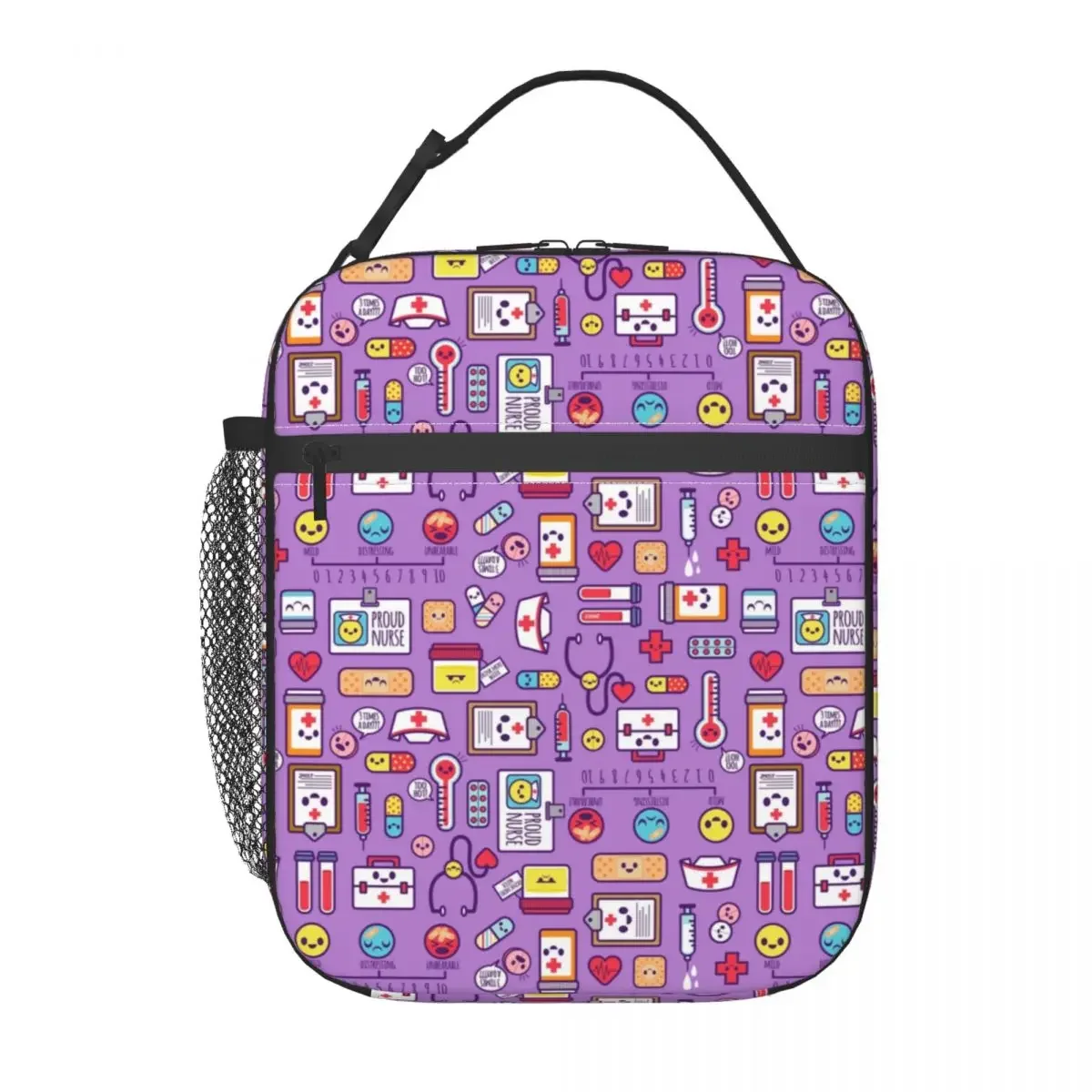 Изолированная сумка для обеда Proud To Be A Nurse кемпинга путешествий здравоохранения