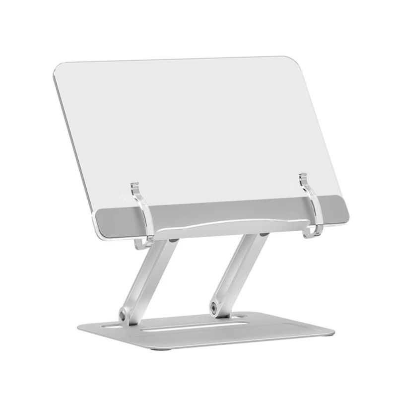 

Foldable Tablets Stand Cooling Holder Bracket Anti-slip Aluminum Alloy Riser