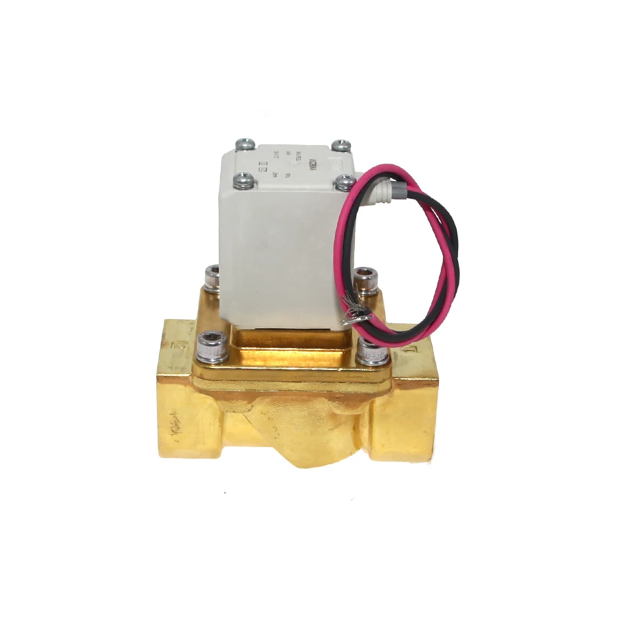 Аутентичный SMC DC24V VXZ260KA 1 МПа 25 мм отверстие G1 &quot2/2 Way латунный управляющий