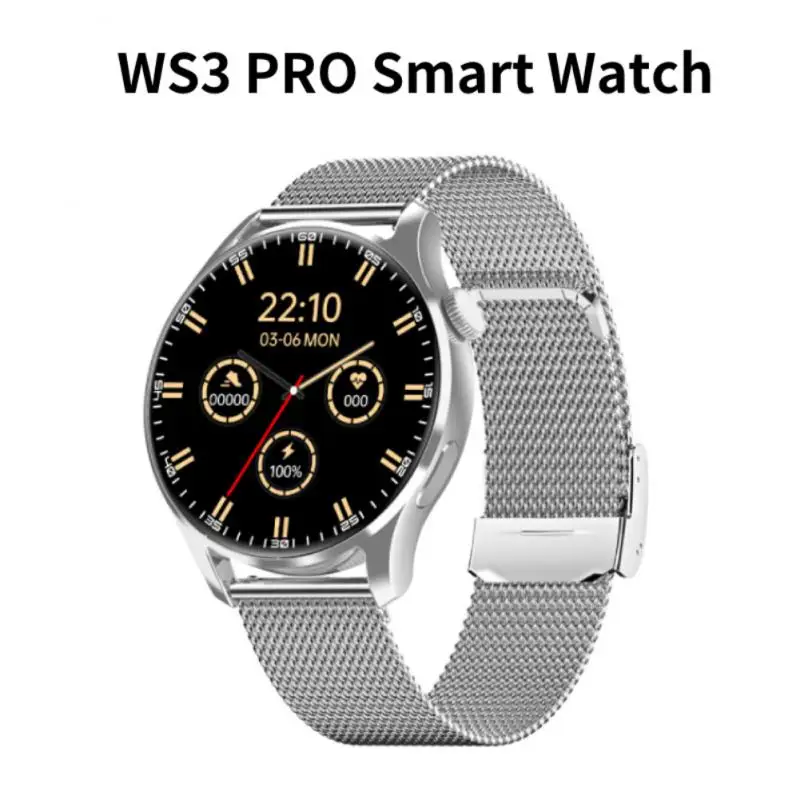 

Смарт-часы WS3 PRO, одежда для плавания, IP67, водонепроницаемые, диагональю 1,28 дюйма, HD, мужские спортивные модные часы с измерением кровяного да...