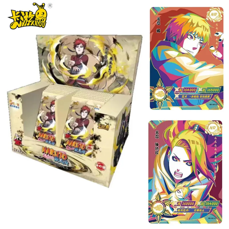 

Naruto Chapter 5 Battle Chapter SP Namikaze Minato NR Scorpion Deidara Collection Book MR Card Children's Toys Christmas Gift