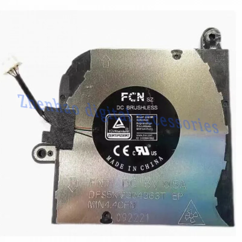 Сменный охлаждающий вентилятор для ноутбука Dell Latitude 5420 0HX40M - Цена: 1929