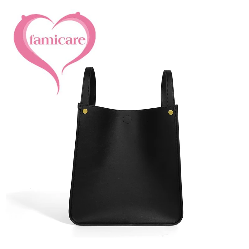 Fashion Female Split Leather Shoulder Bags Large Capacity Simple Lady's Messenger Bag Women Commute Bucket Handbags New 2023