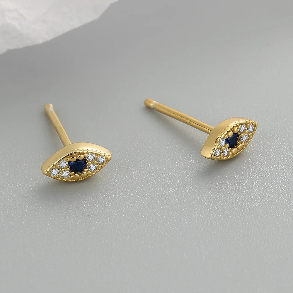 

Vintage ZirconTurkish Evil Eye Earrings For Women Stainless Steel Evil Eye Earring Wedding Christmas Party Jewelry Gift 2023