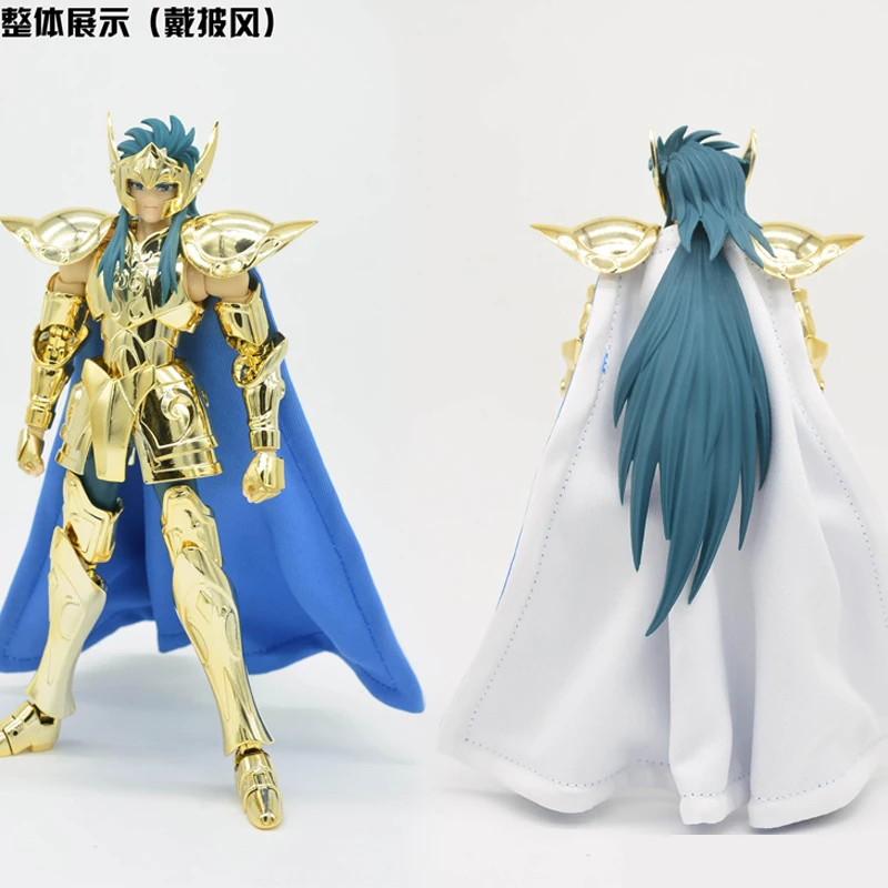 Фото Фигурка MST Saint Seiya Myth Cloth EXM/EX Metal Aquarius Camus с головой Hyoga Cygnus 24K Hades Gold Knights of the Zodiac №4