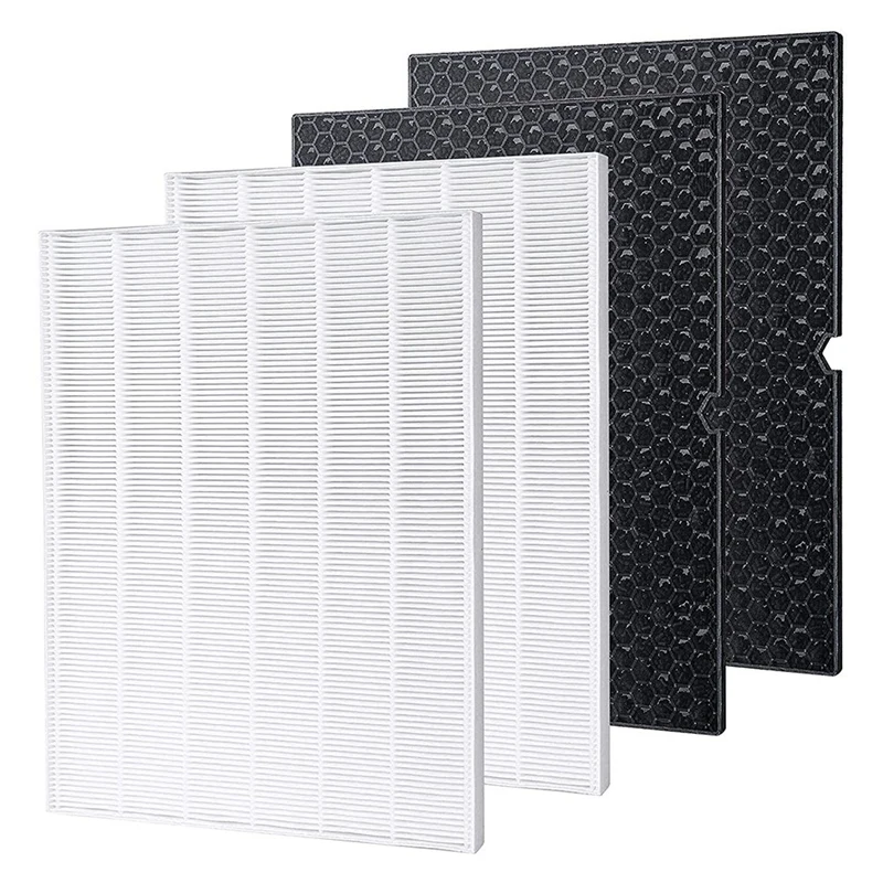 

116130 Filter H Replacement Filters For Winix 5500-2 Air Purifier, HEPA Air Filter And Activated Carbon Filter Combo