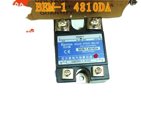 

Baer solid state relay DC controlled AC 10A BEM-1 4810DA (SSR-10DA) DC-AC