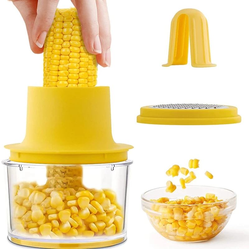 Прибор для чистки кукурузы с чашей многофункциональная кукурузная молотилка 4 в 1