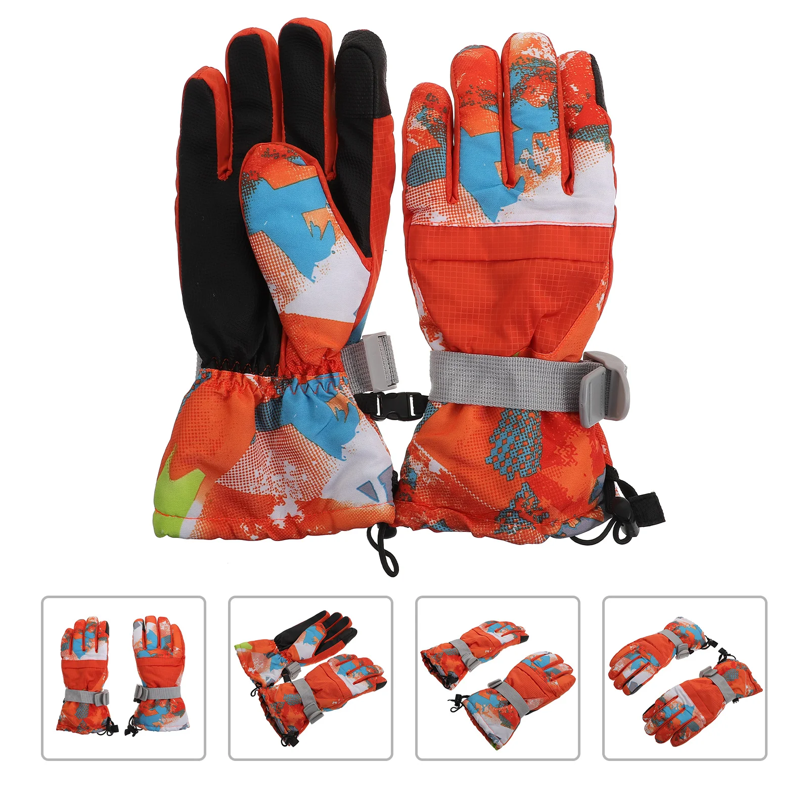 

1Pair Glove Warm Anti-skid Skiing Waterproof for Skiing Winter