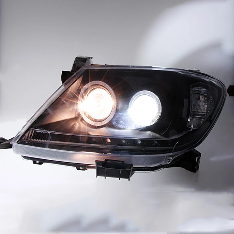 

Daytime Running Lights DRL Headlight For Toyota Hilux VIGO Modified Xenon Front Lamp 2004-2012 Fog Turn Signal Dynamic Assembly