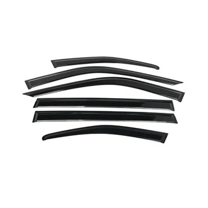 

Дефлекторы для Toyota Highlander Kluger XU70 70 2023 2022 2021 2020 IV, аксессуары для бокового окна автомобиля, козырек от дождя, защита для бровей, ветра