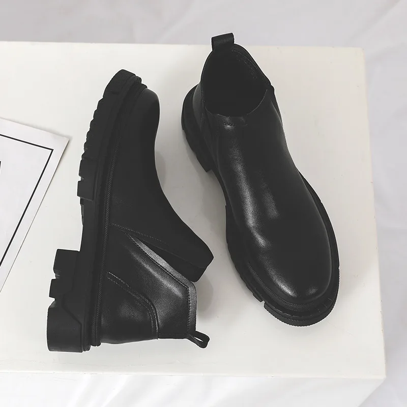 Ботильоны рабочие мужские ручной работы Роскошные итальянские брендовые зимние