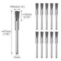 Металлические щётки XCAN для дремелеобразных аппаратов, 10 шт за 215, 20 шт за 298 руб#4