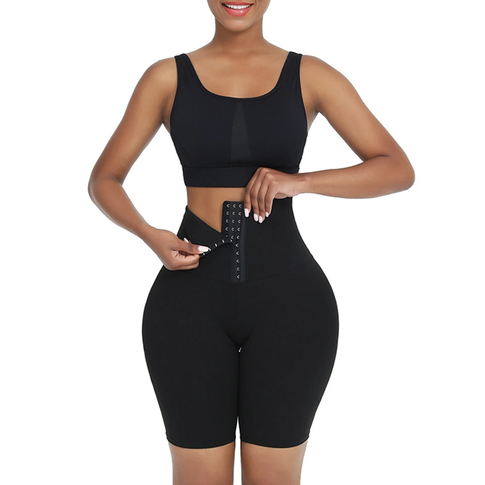 

Women High Waist Body Shapewear Panties Waist Cincher Slimming Underwear High Waist Shorts Fajas Briefs Shapers Sports Fitness