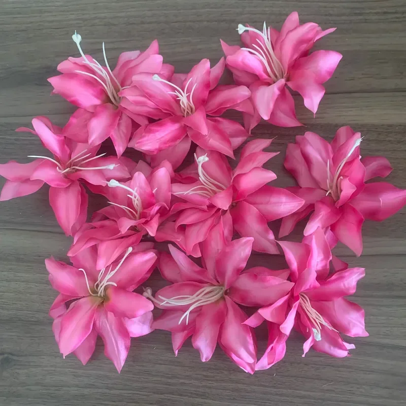 

Искусственные белые лилии MOONBIFFY, 10 шт.