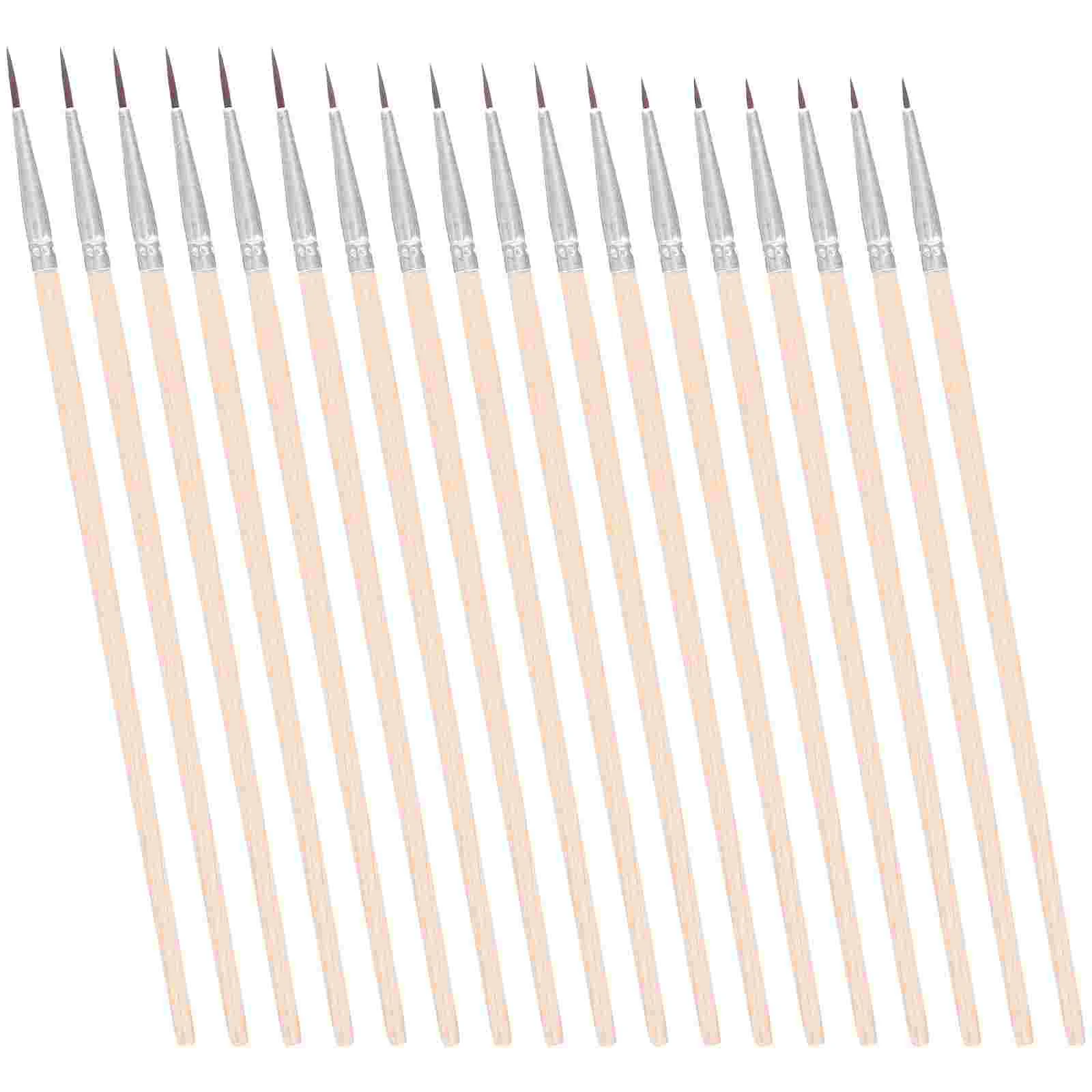 

Hook Pen Detail Brushes Watercolor Paintbrushes Artist Oil Painting Supplies Nylon Miniatures Gouache