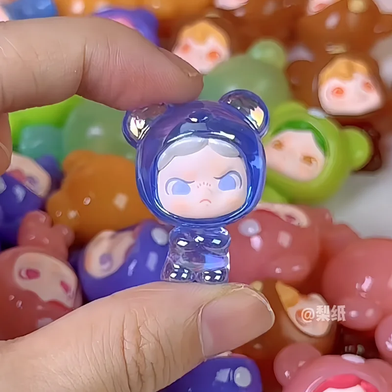 Мини-медведь Tnt Space Candy Series Слепая коробка Гаражный комплект Z фило Dora Симпатичный