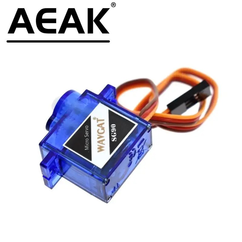 AEAK SG90 умная электроника Rc Mini Micro 9g 1,6 кг сервопривод SG90 Для RC 250 450 Вертолет самолет автомобиль Лодка