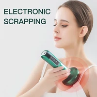 electric cupping massager 12 gear suction and heating guasha scraping ems body massager vacuum suction fat burner slimming