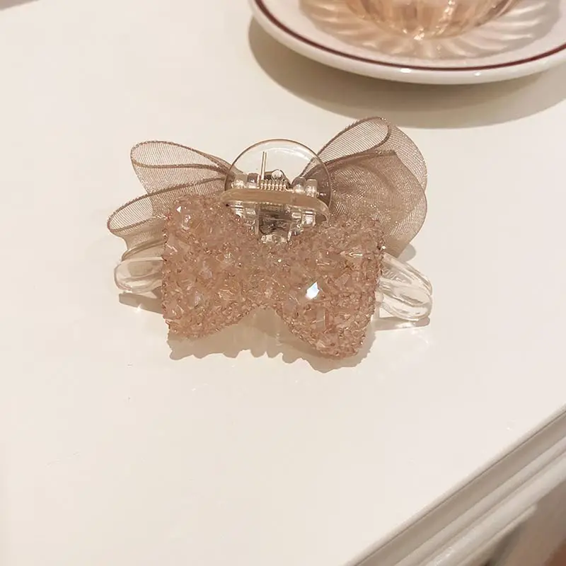 Заколка для волос с бантом и жемчугом девочек Модный Милый Винтажный аксессуар