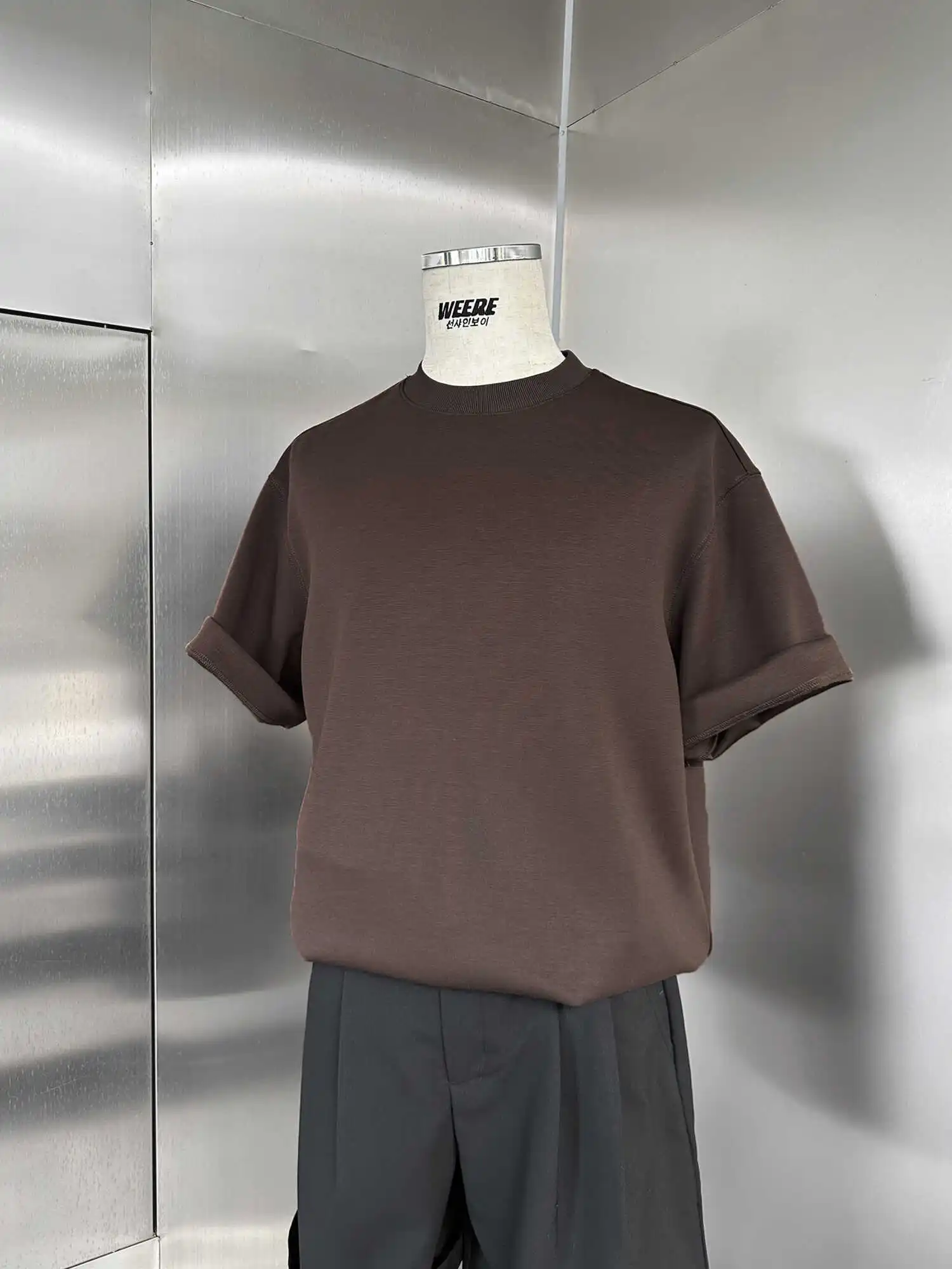 Weere Summer Импортная ткань из Южной Кореи против морщин Прохладное ощущение с