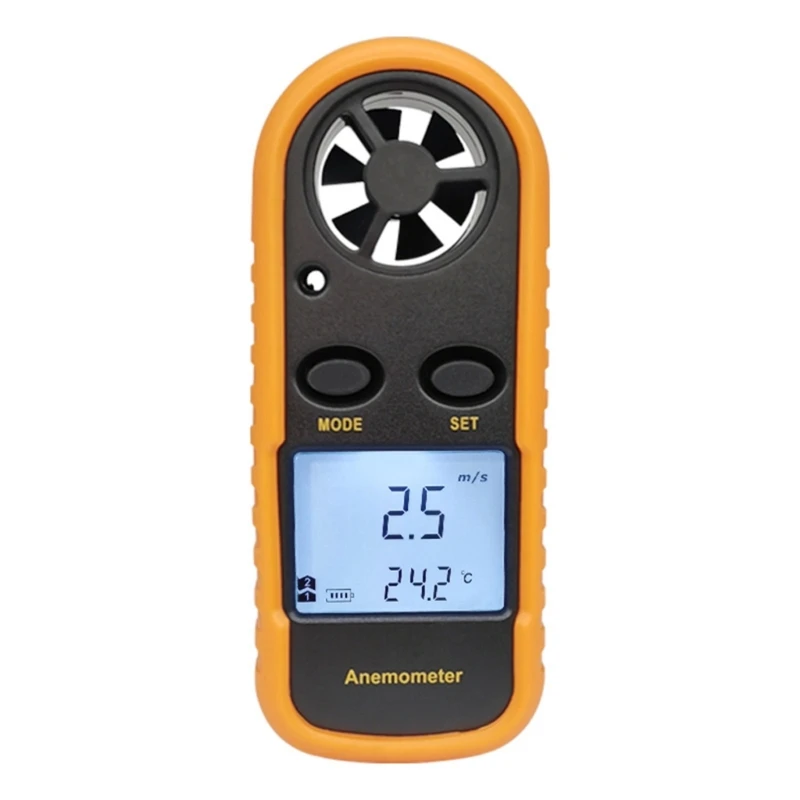 

J2FB Digital Anemometer Wind Speed Meter LCD Gauge Handheld 0.3-30M/second