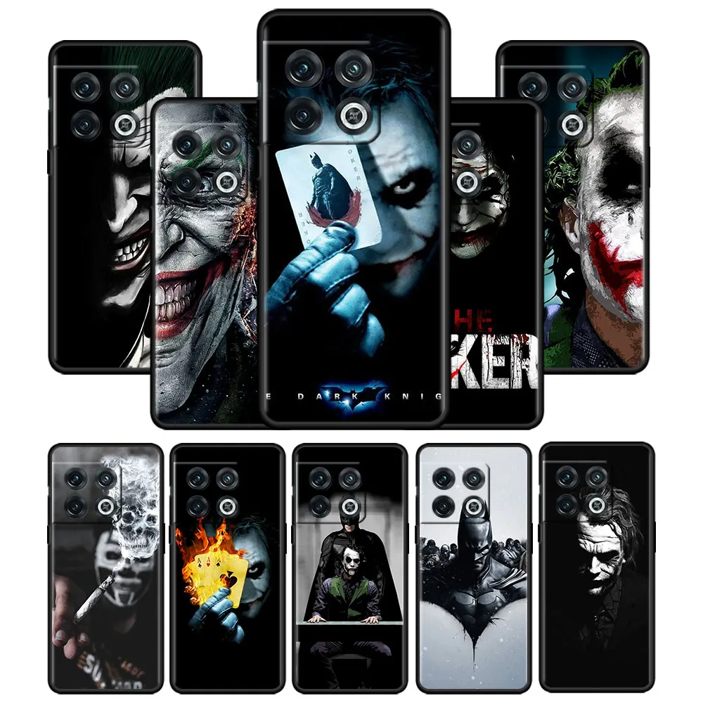 

Case Cover for Oneplus 1+ 9 8 7 7T 8T 9R 9RT 10 Pro Nord N10 N100 N200 CE 2 5G Cell Luxury Matte Trend Batman Joker Dark Knight