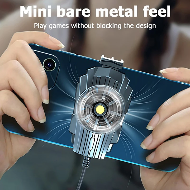 

Mobile Phone Cooler Cooling Fan Gamepad Holder Bracket Fan Radiator For IPhone Huawei Xiaomi Fan Cooler System Phone Radiator