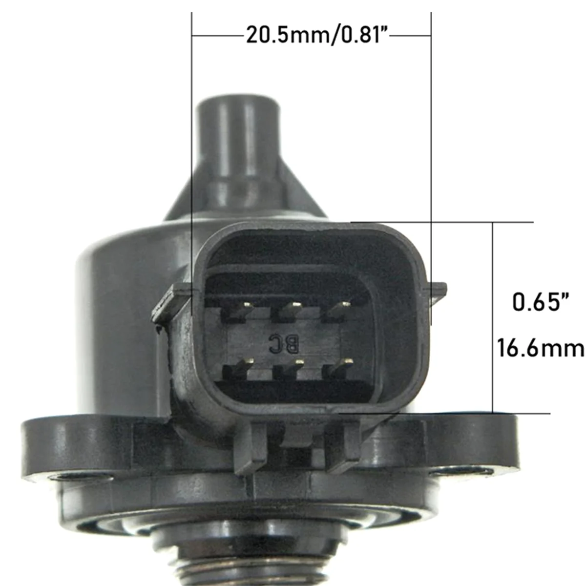 Клапан холостого хода 18117-58J00 для Suzuki Wagon R MH21S MR MF22S MG22S Carry DA63T Scrum DG64V 18117-67H10